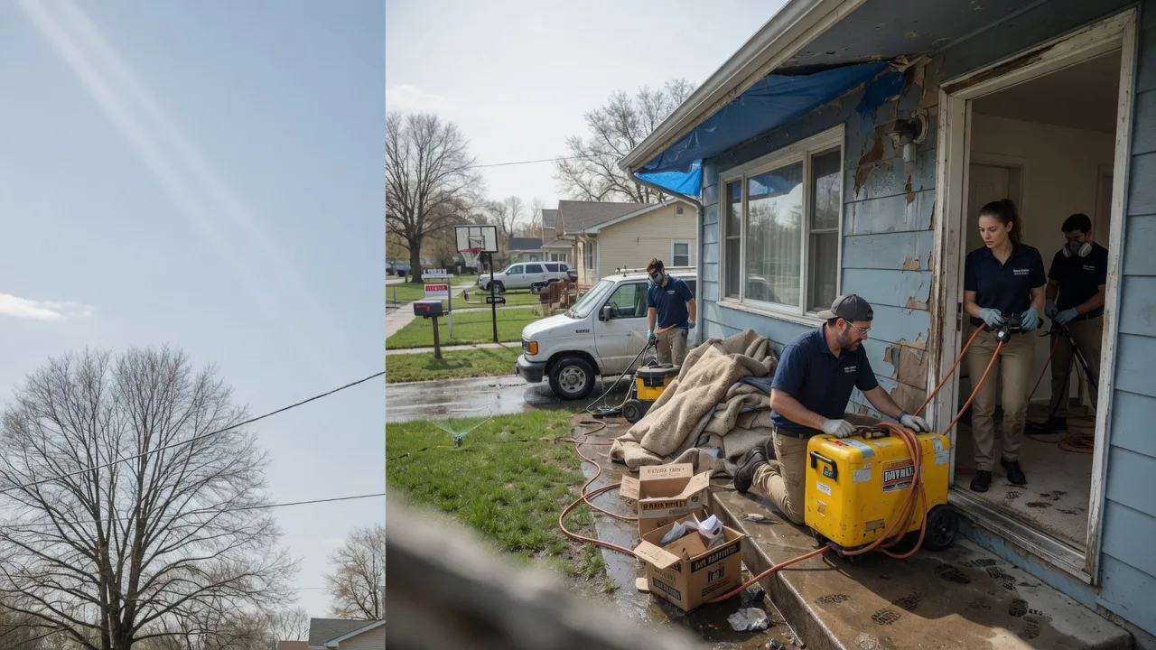 Basement Flood Cleanup in Westmoreland, KS near me